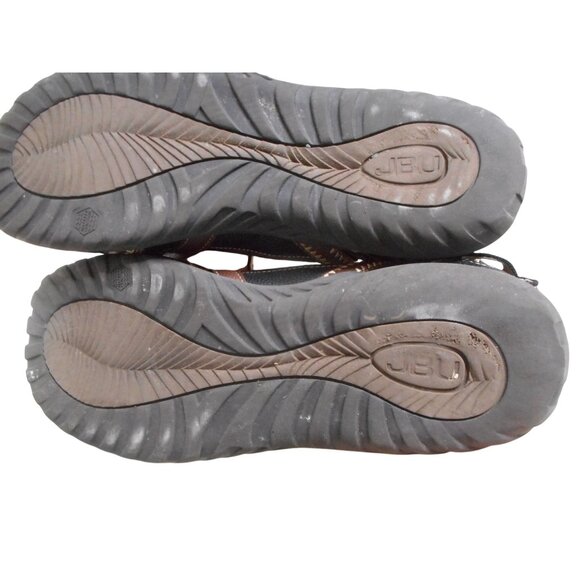 JBU Jambu Sz 9.5 Charley Strappy Sandals Vegan / Leather hook loop close Black - Picture 10 of 12